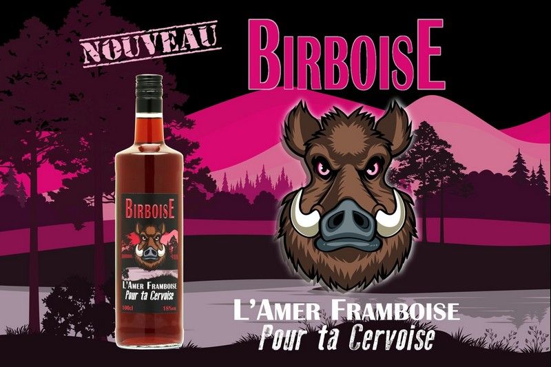 NOUVEAU : Birboise, l'amer Framboise