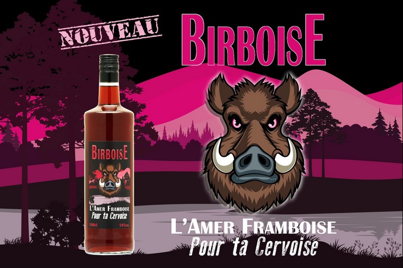 NOUVEAU : Birboise, l'amer Framboise