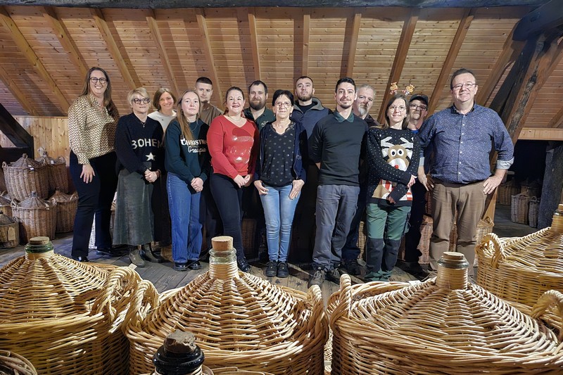 équipe de la distillerie Paul Devoille