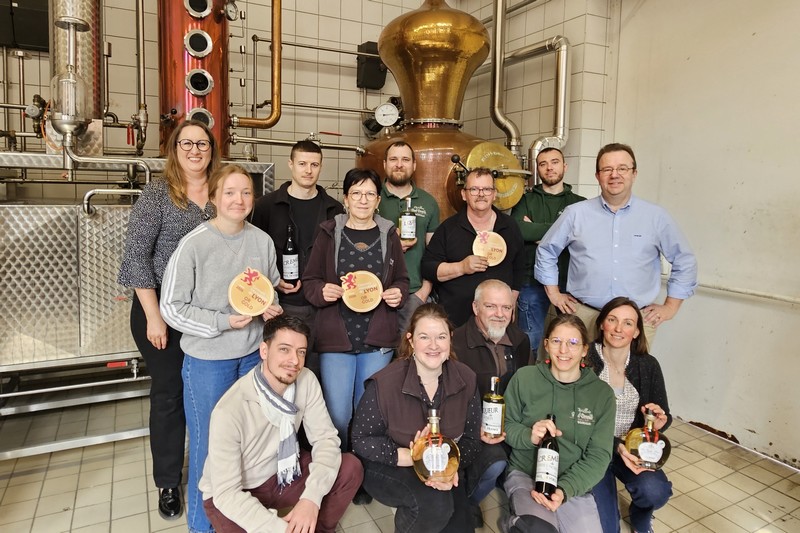 3 médailles d'or au Concours de International de Lyon