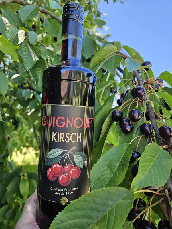 Guignolet-Kirsch, spécialité de Fougerolles