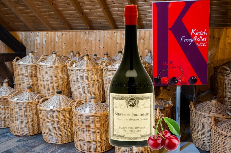 Kirsch de Fougerolles AOC Distillerie Paul Devoille